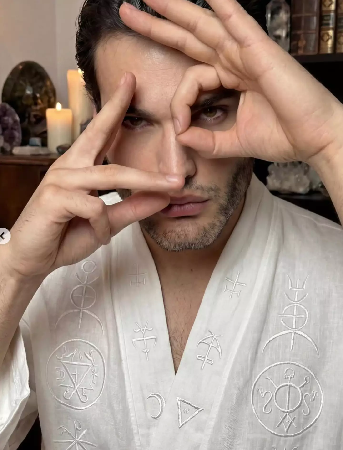 The 'Living Nostradamus' also shared his predictions (Instagram/@athos_salome)