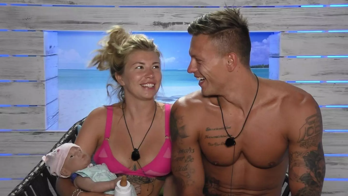 The couple met on the second season of Love Island (