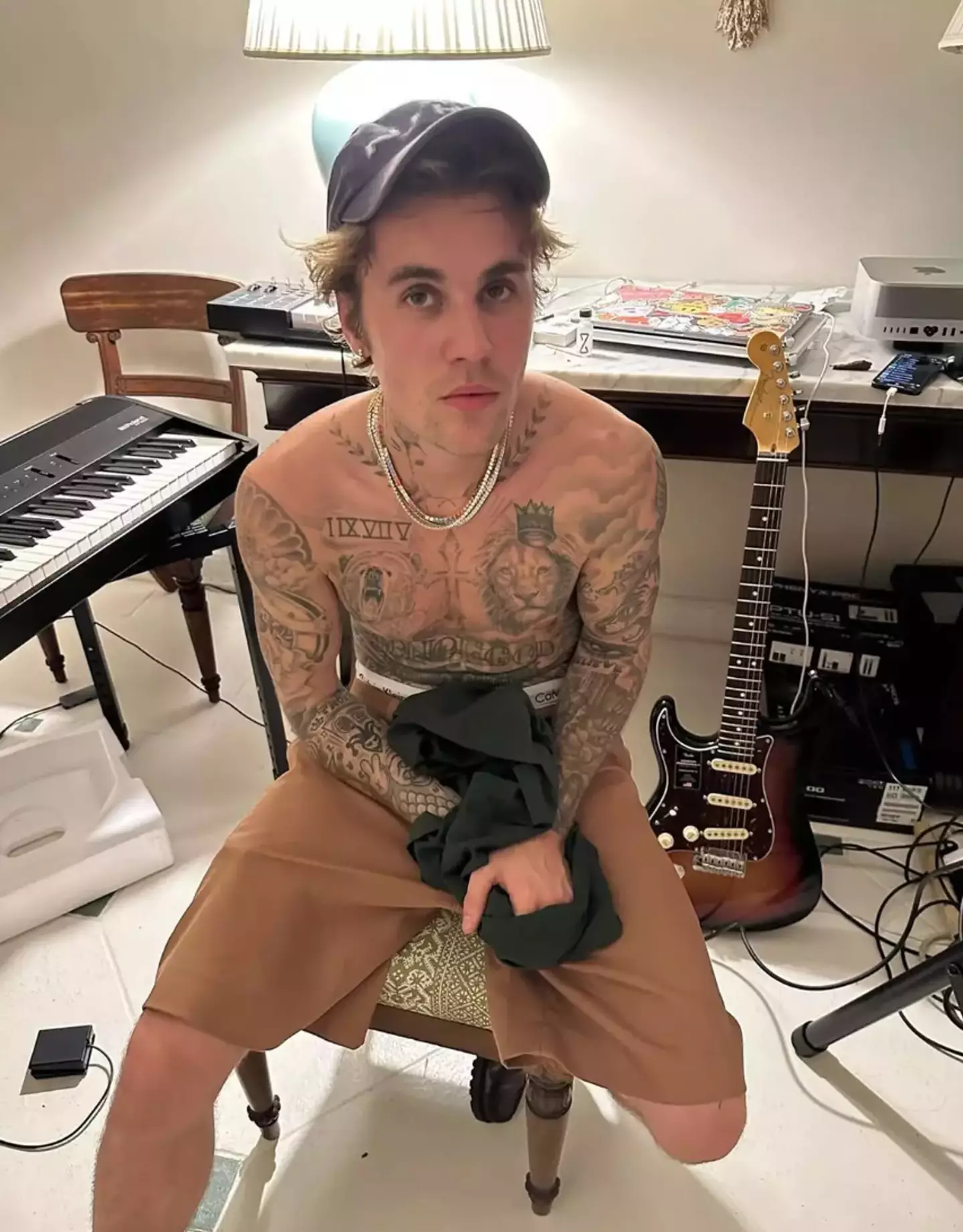 Justin Bieber was diagnosed with a bacterial infection in 2019, that is seemingly common among celebs (Instagram/lilbieber)