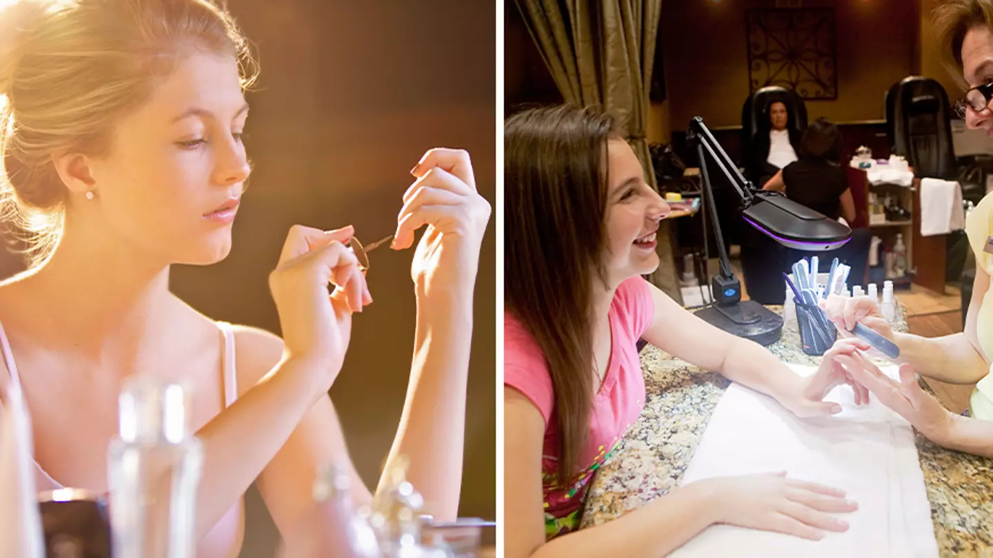 Mum divides opinion after refusing to let teenage daughter get acrylic nails
