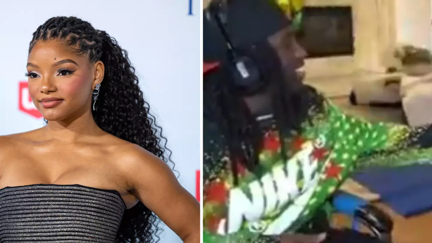 Halle Bailey ‘extremely upset’ after seeing her baby on live stream to ‘millions of people’ without her consent