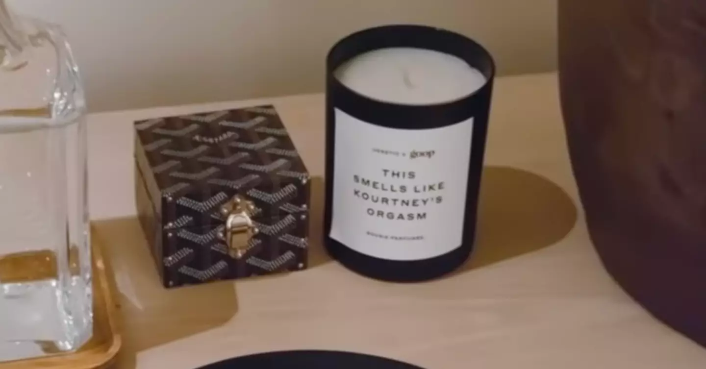 Fans spotted Travis' scented candle immediately.
