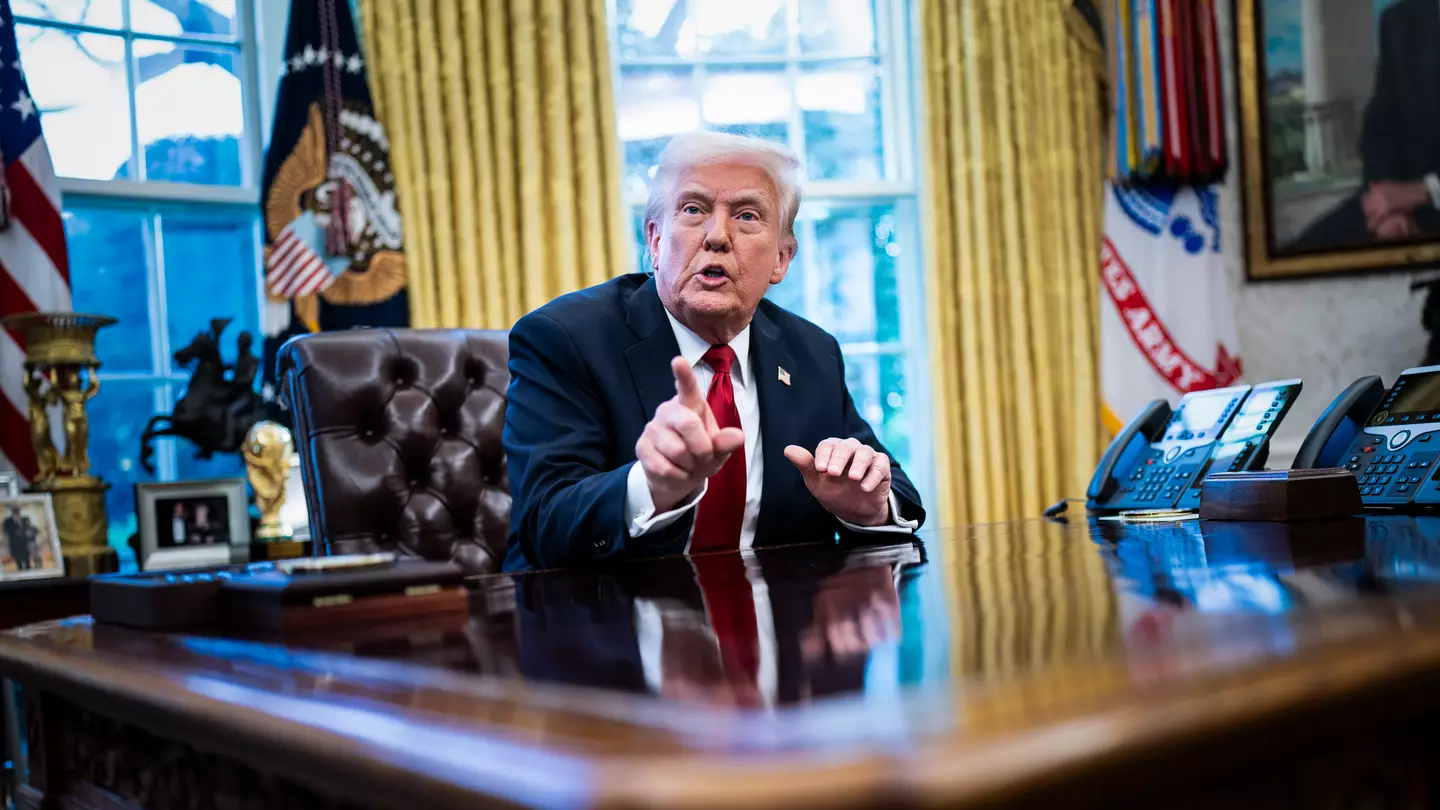 Trump leaves people confused with response to seeing reporter wearing a mask