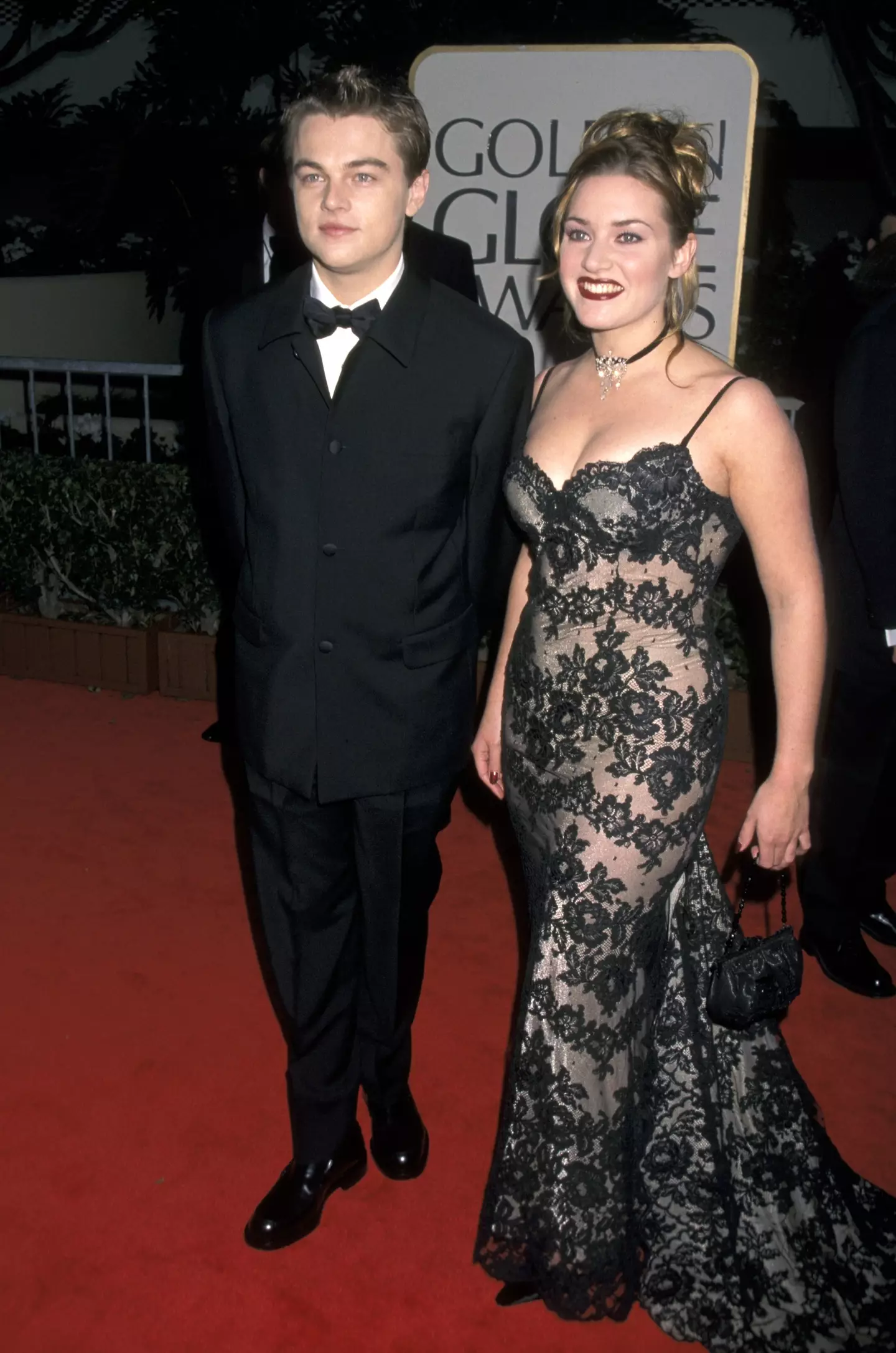 Winslet and DiCaprio at the 1998 Golden Globes (Jim Smeal/Contributor/Getty)