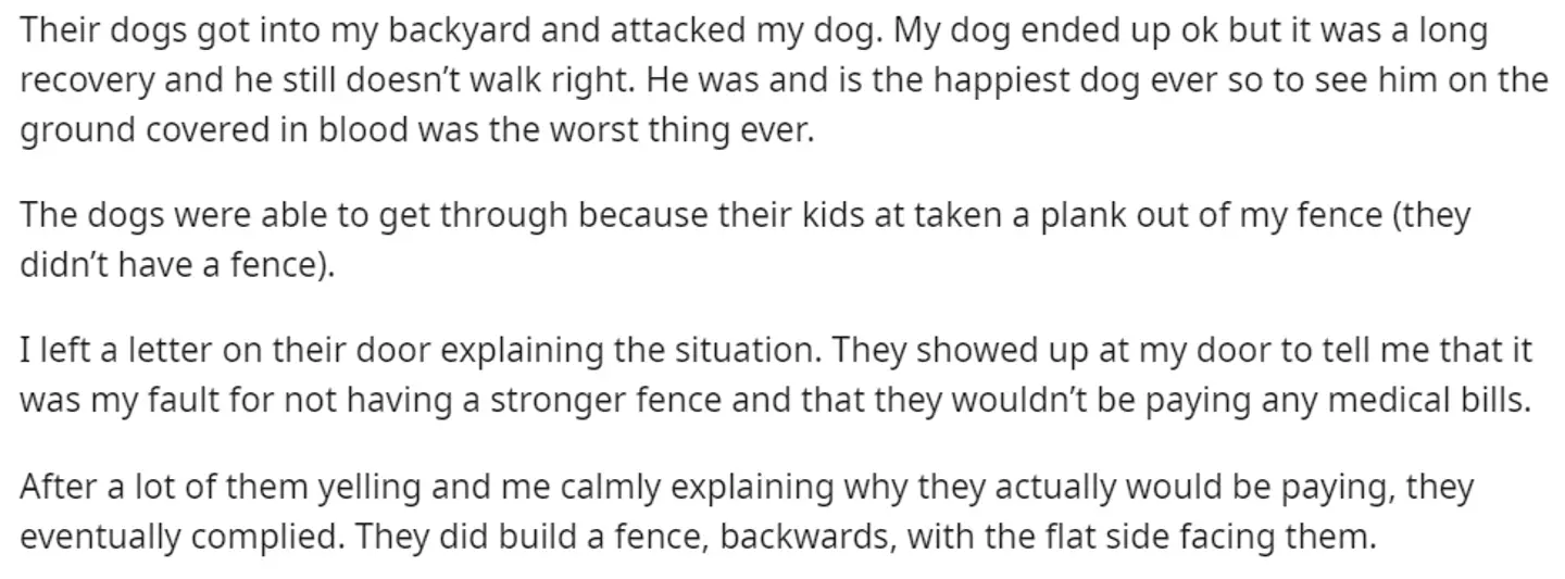 This Reddit user had the most distressing thing happen to their dog (
