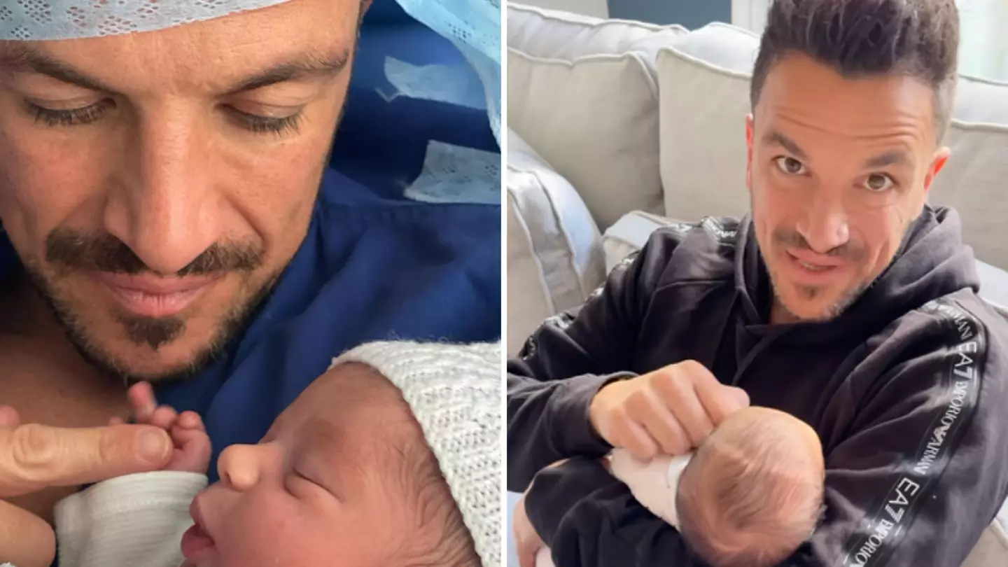 Peter Andre finally reveals name of baby daughter wife decided on just weeks before deadline