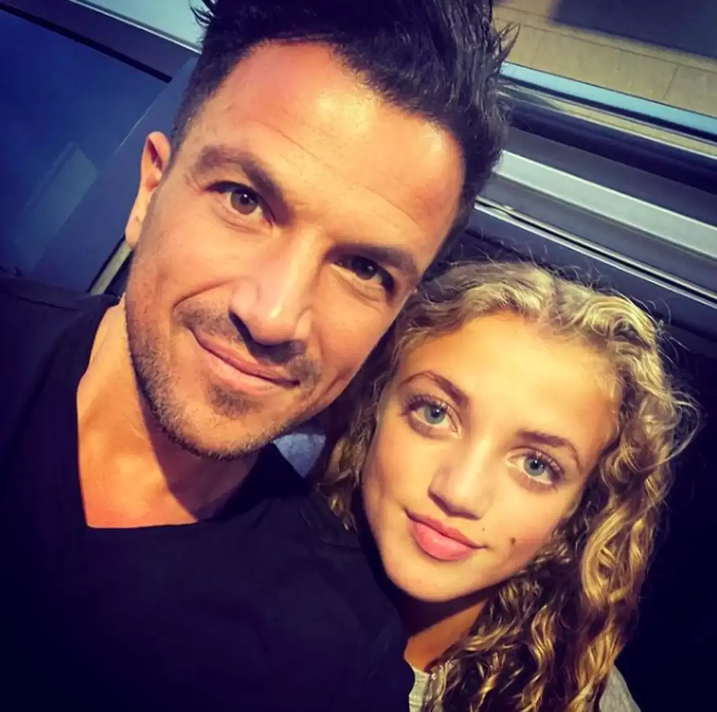 Peter Andre is Princess' dad.