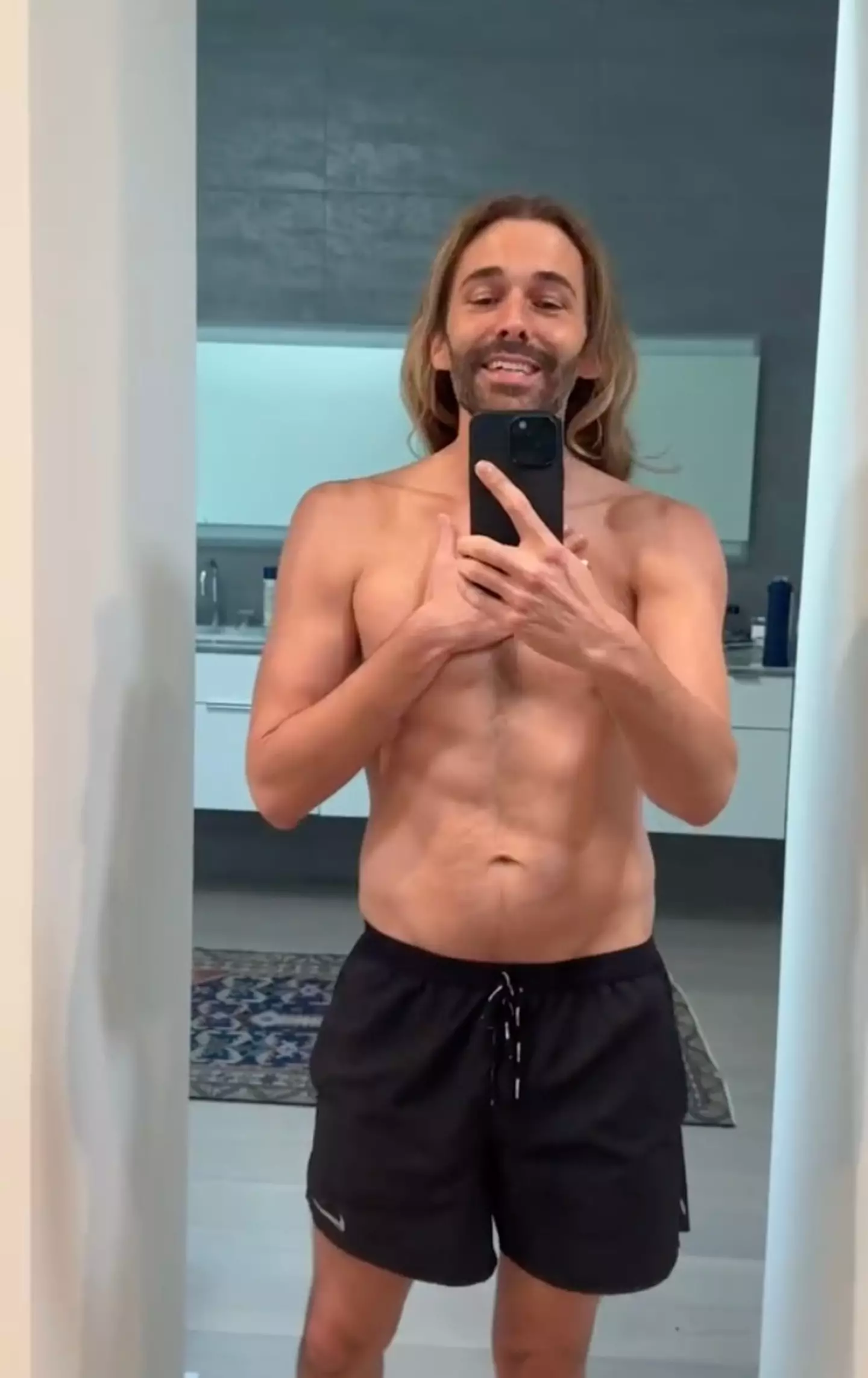 The Queer Eye star has been very open about his journey (Instagram/@jvn)