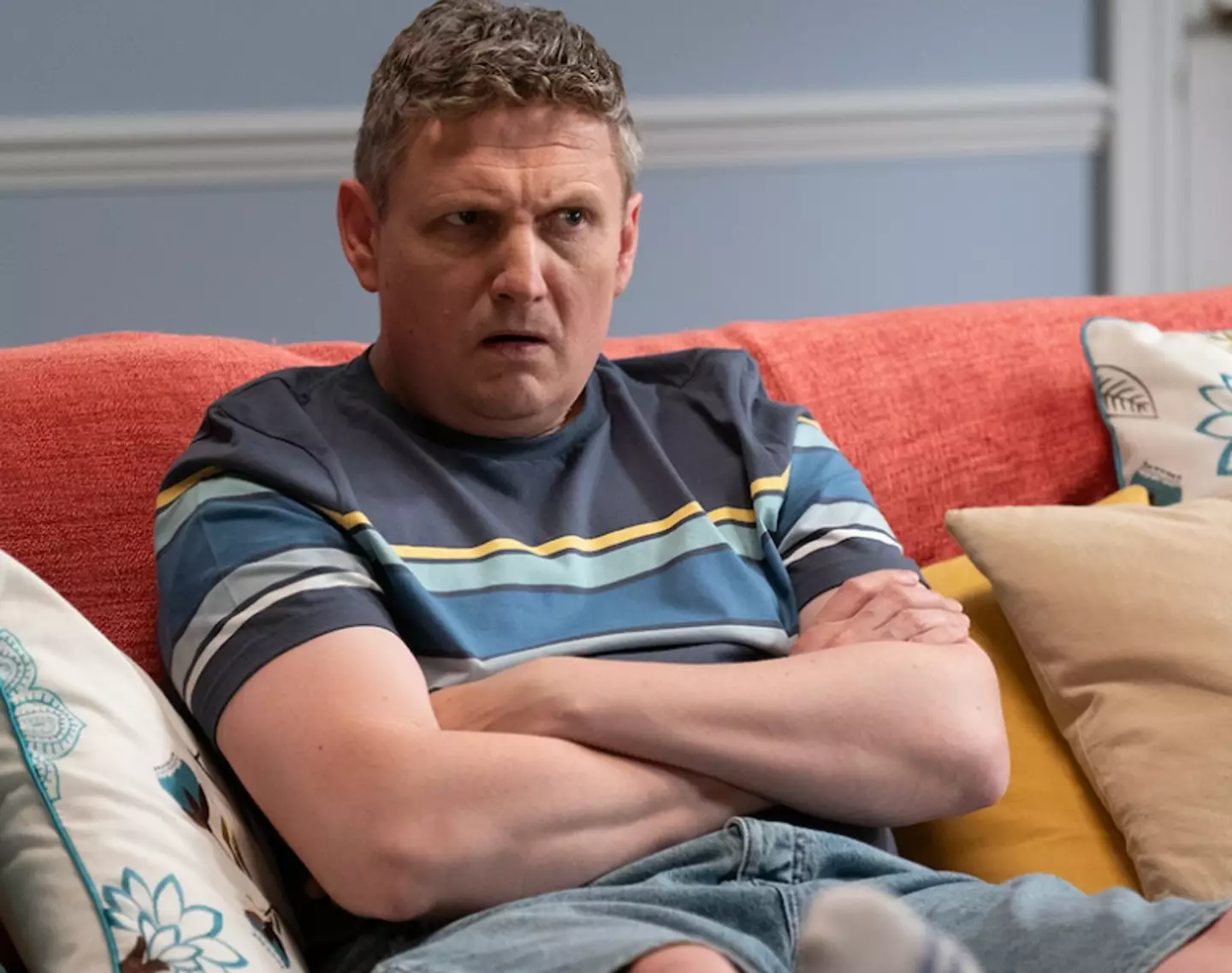 The documentary is paired with the actual sitcom itself. (Channel 4)