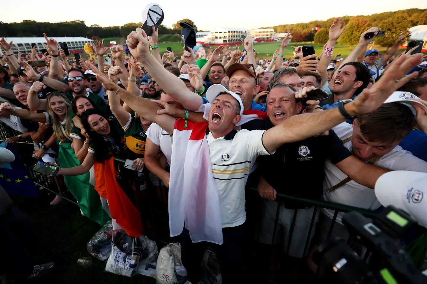 Donald Trump has responded after he was taunted by Team Europe following their Ryder Cup victory (Maddie Meyer/PGA of America/PGA of America via Getty Images)