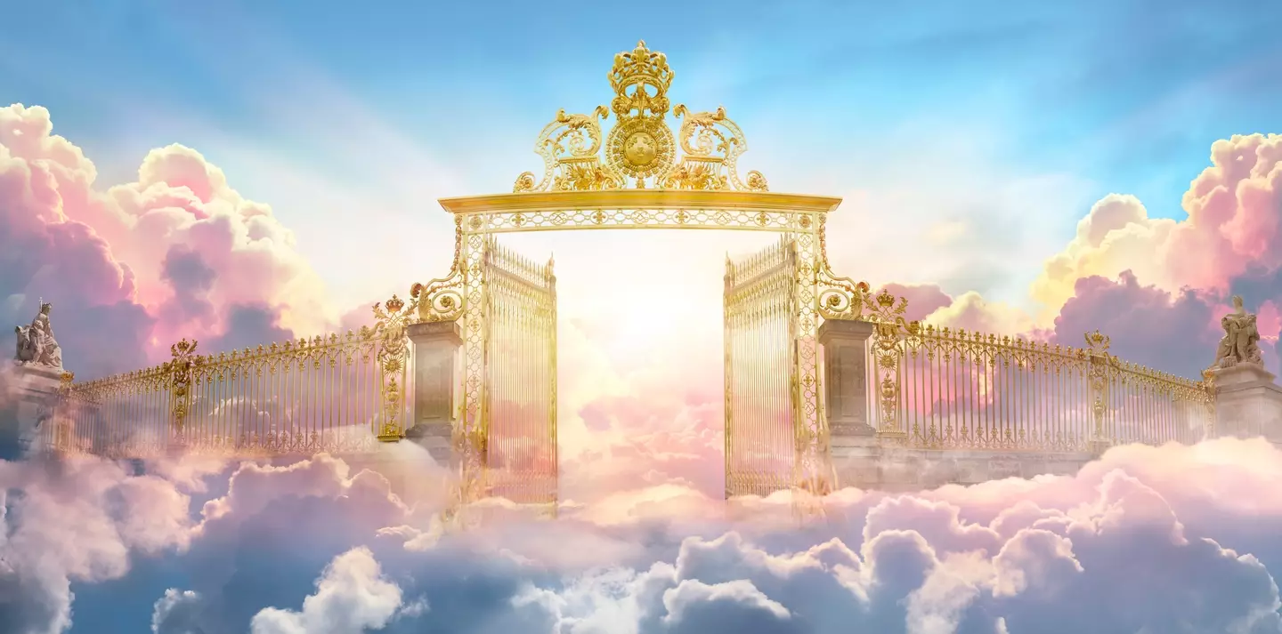 It appears that the pearly gates have been on the US president's mind for a while (Getty Stock Image)