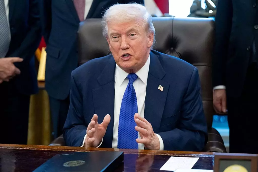 Trump said he would not be attending the Super Bowl (SAUL LOEB / AFP via Getty Images)