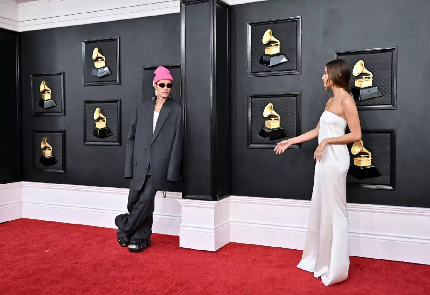 The pair's appearance at the 2022 Grammys sparked concern amongst fans and online critics (Brian Friedman/Variety/Penske Media via Getty Images)