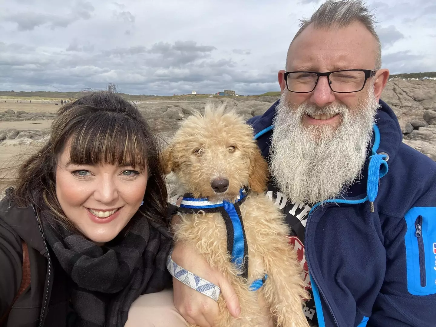 The couple adopted Bobby in 2022 (Kennedy News & Media)