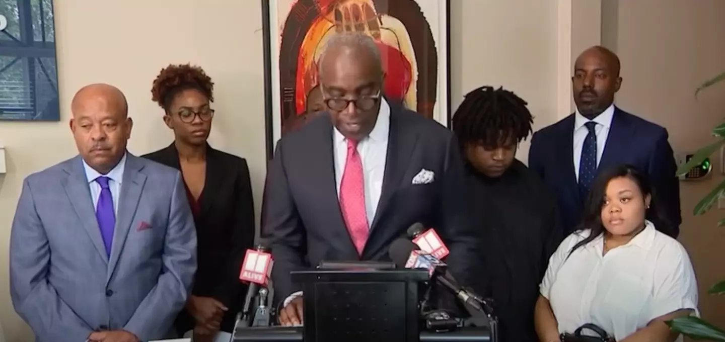 The young parents, Jessica and Treveon, said the hospital tried to conceal the baby's alleged decapitation.