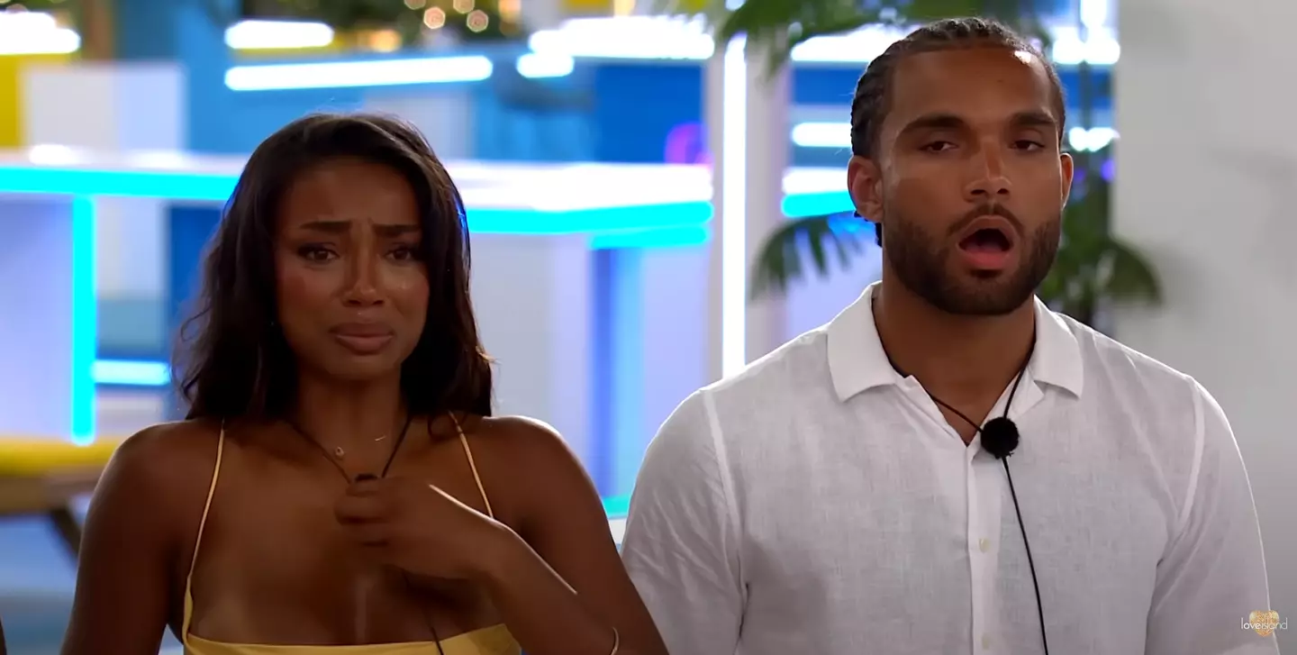 Uma was heartbroken to see Wil dumped. (ITV)