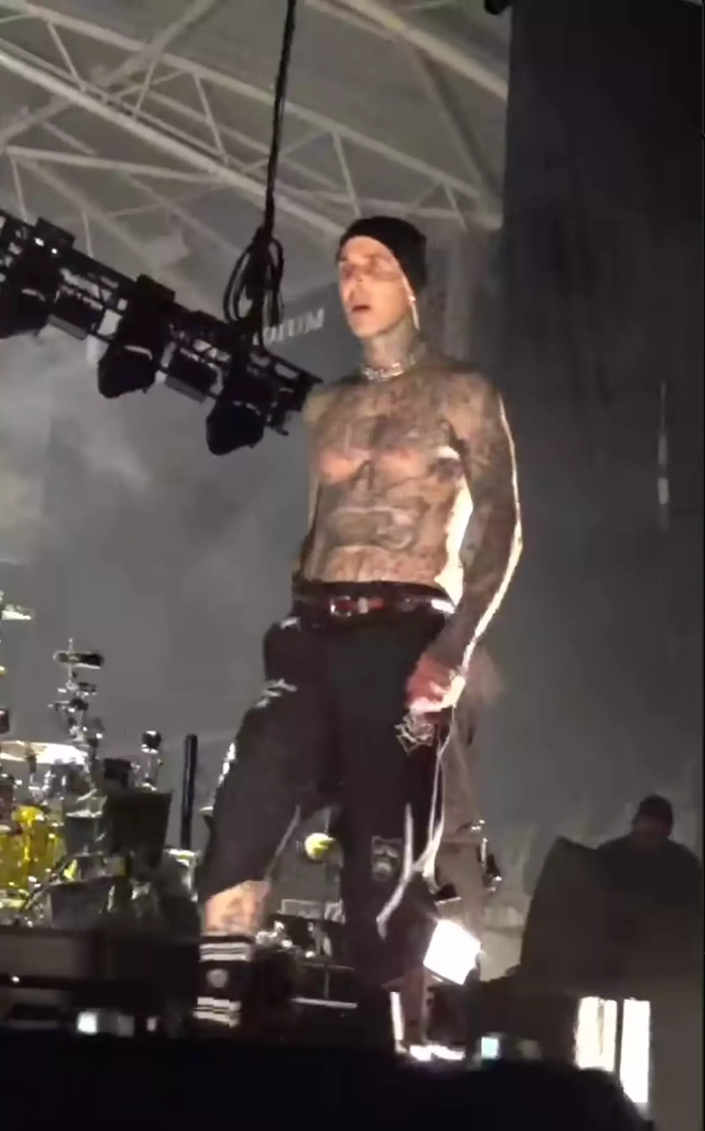 Travis was clearly taken aback.