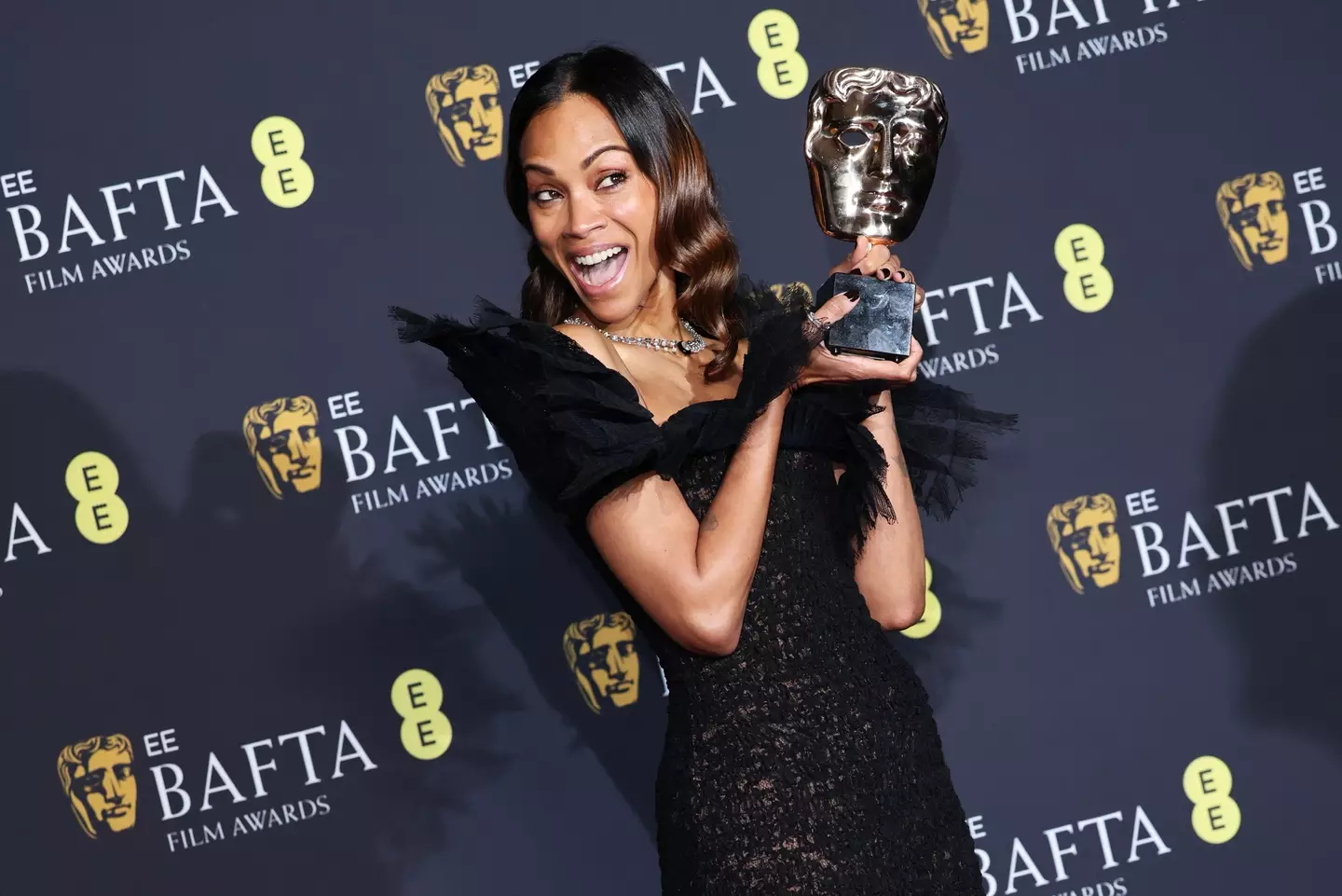 The star won Best Supporting Actress for her role in Emilia Pérez (Max Cisotti/Dave Benett/Getty Images)