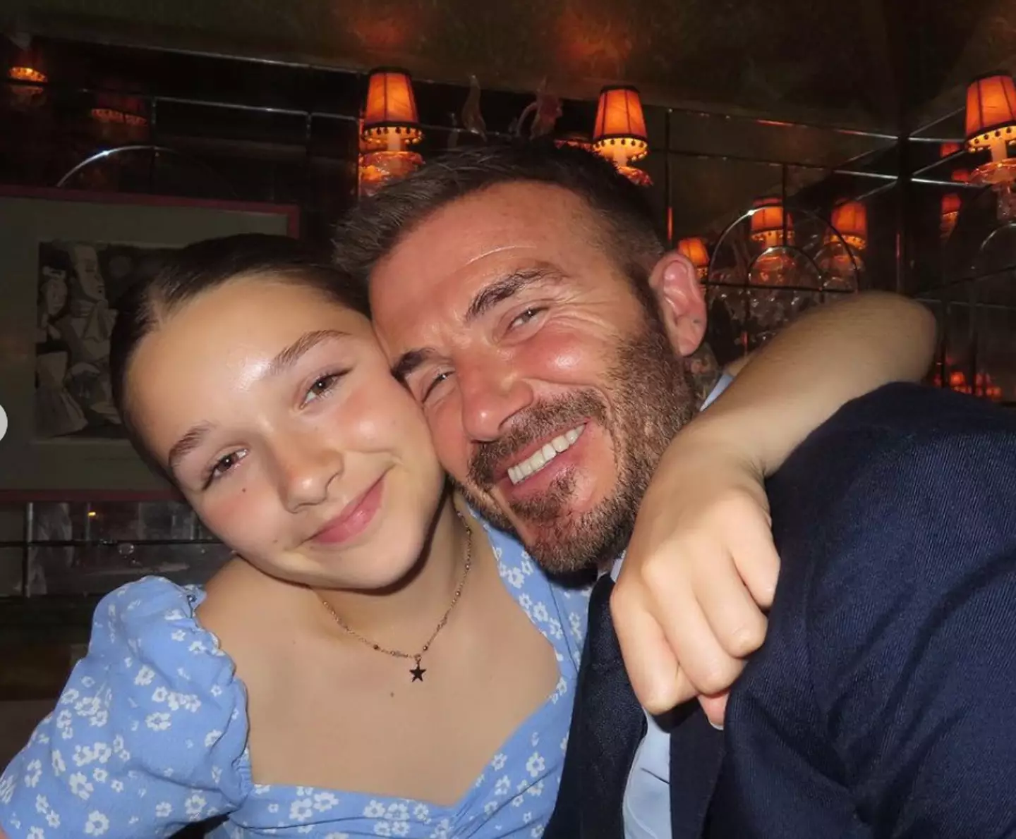 Harper celebrated her 12th birthday on 10 July.