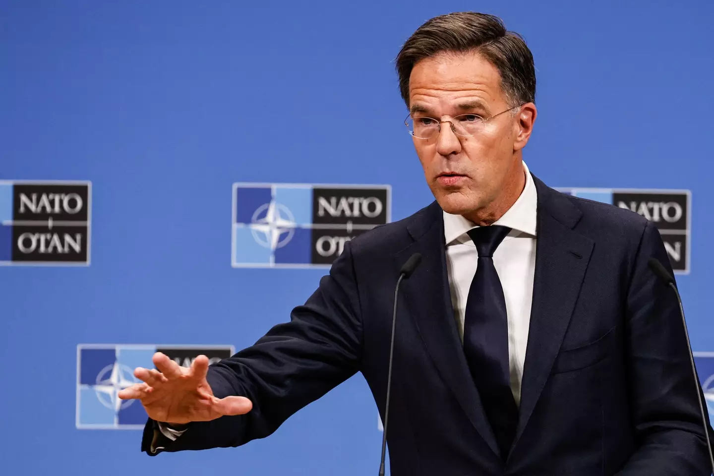 Rutte has spoken out (SIMON WOHLFAHRT/AFP via Getty Images)