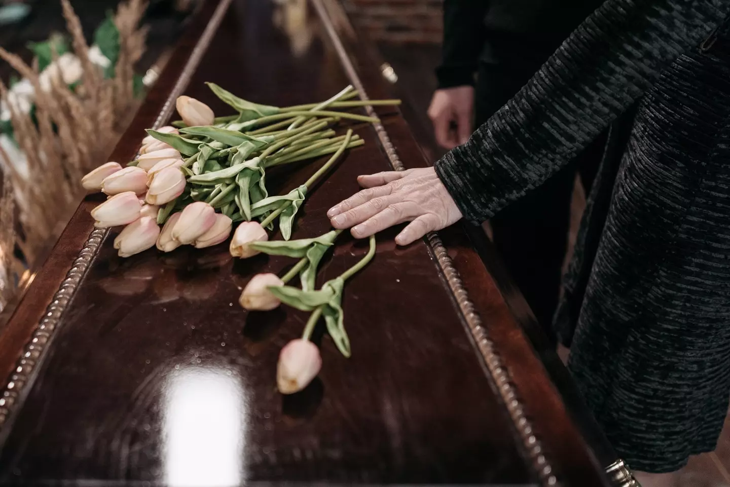 The Redditer says he decided to propose when standing over his girlfriend's mother's casket.