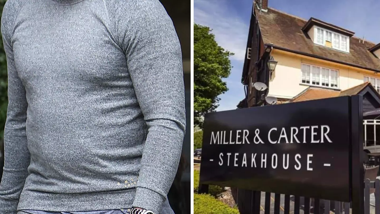 Woman left 'appalled' after restaurant banned her boyfriend for wearing 'smart grey tracksuit'