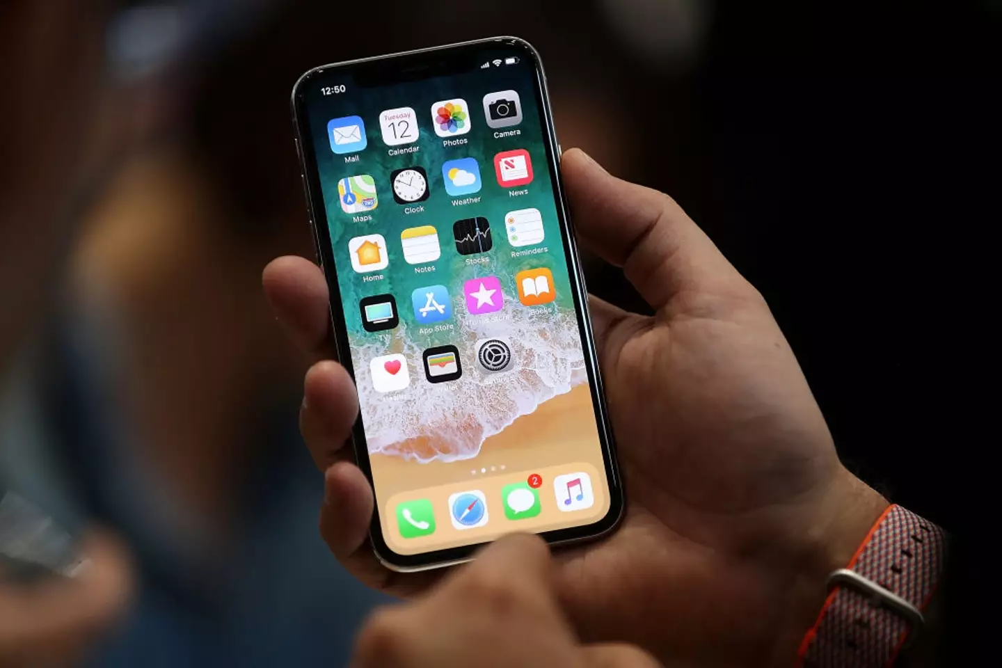 One of the many products featuring the 'i' - an iPhone (Justin Sullivan/Getty Images)