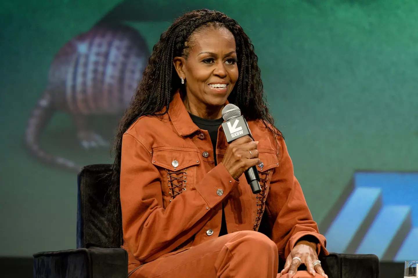 Michelle Obama previously alluded to a rough patch between the pair (Marcus Ingram/Getty Images)