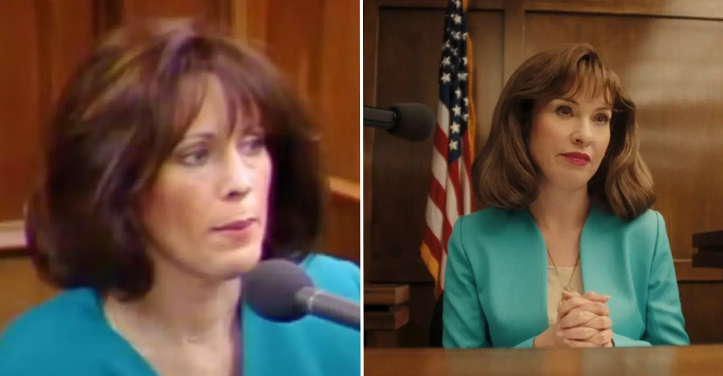 Judalon Smyth is played by Leslie Grossman (Court TV/Netflix)