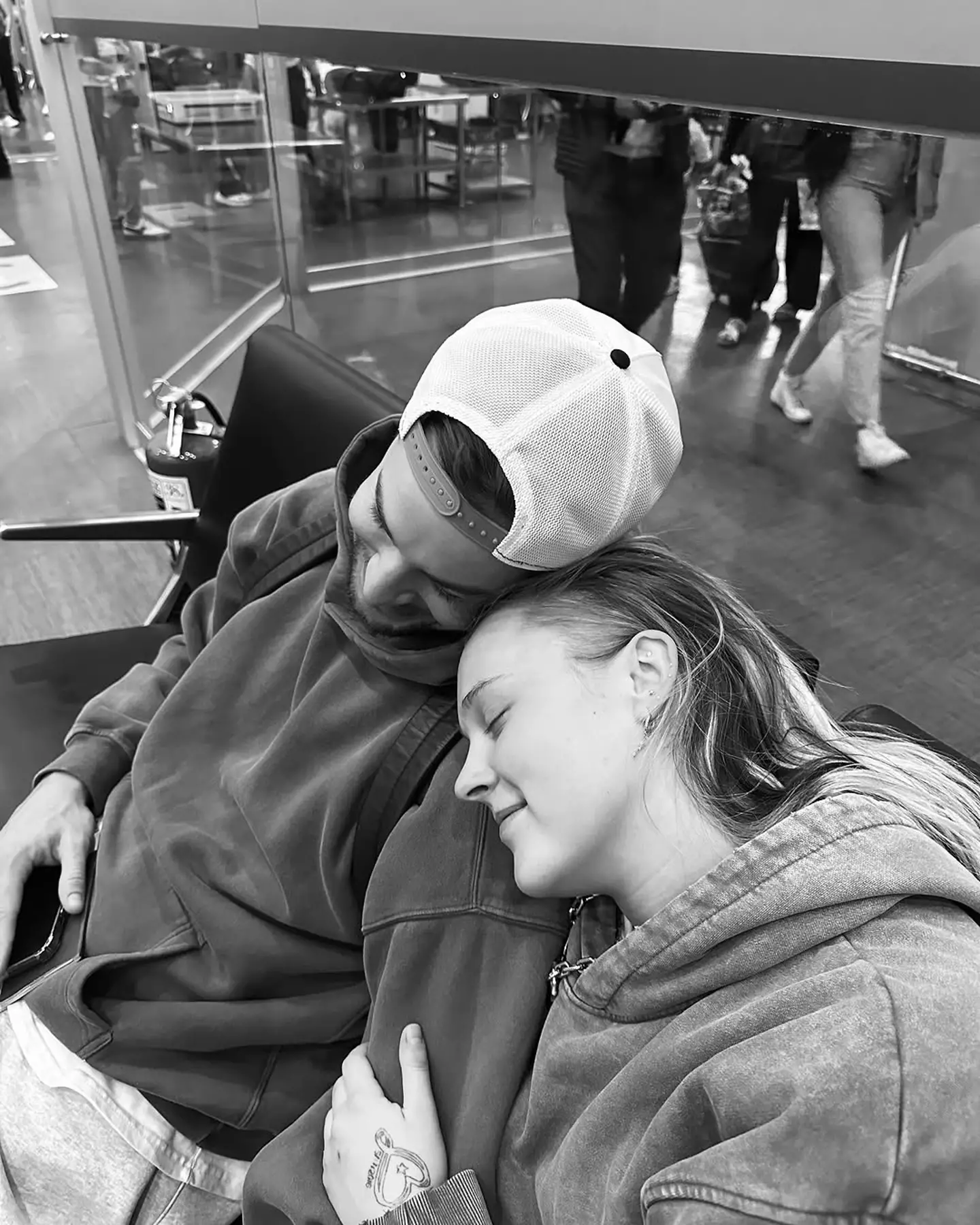 There has been a whole load of drama surrounding the pair's 'friendship' (Instagram/@chrishughesofficial)