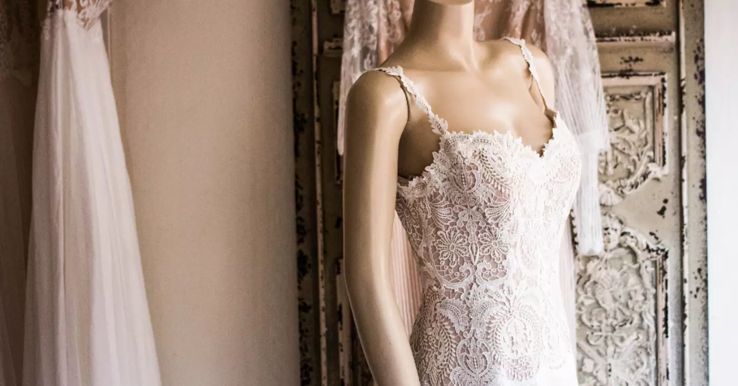 The bemused bride couldn't even sleep in the same bed as her husband after his display.