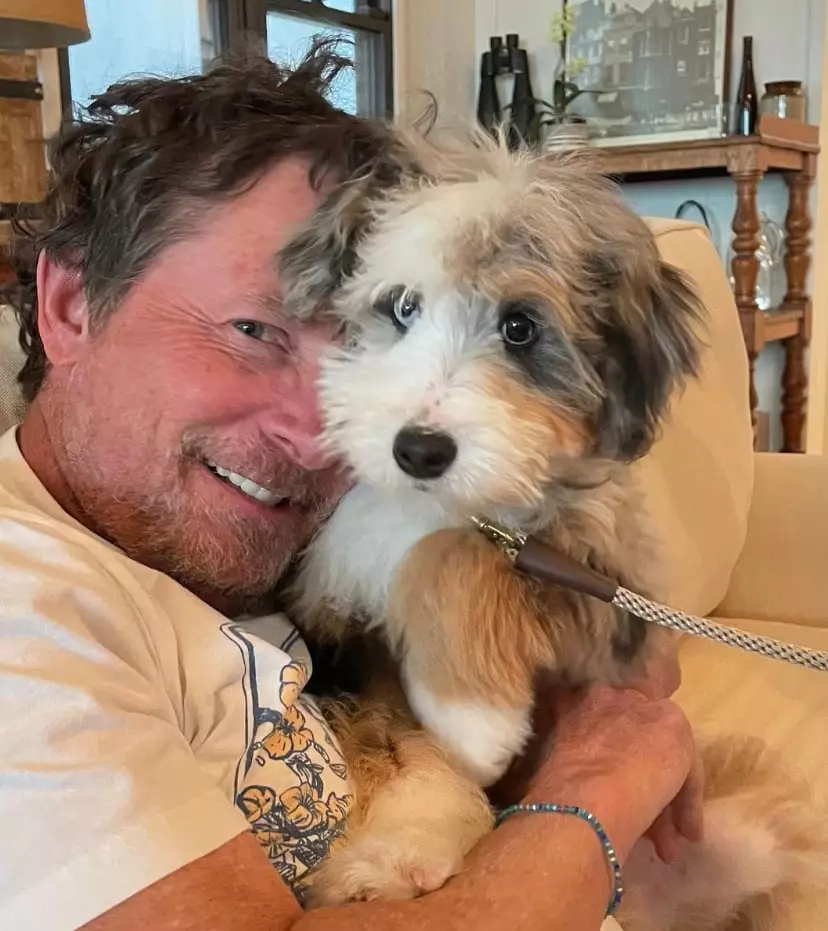 The actor also reflecting on his Parkinson's diagnosis, saying he 'doesn't have time' to feel sorry for himself.