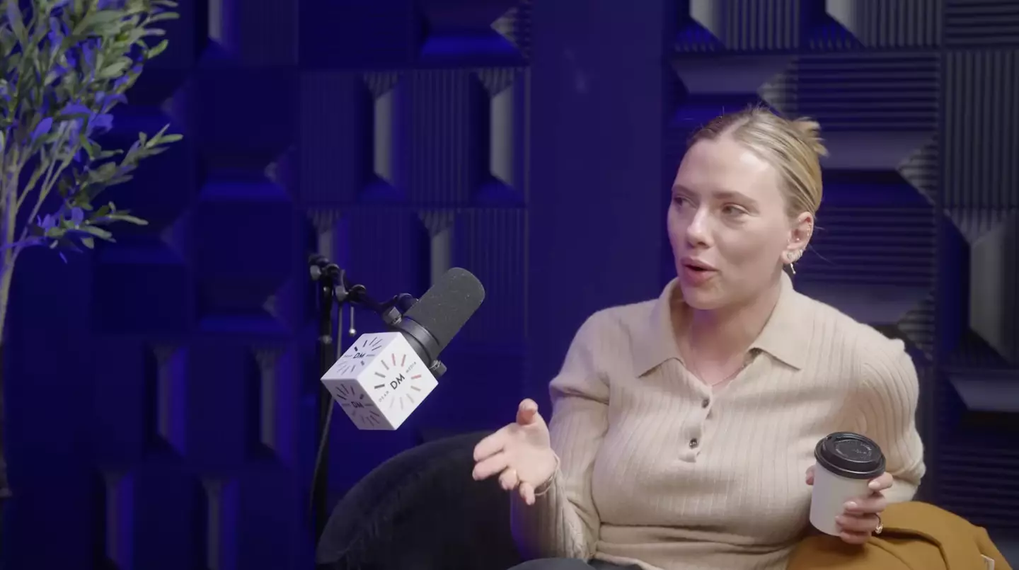 Johansson has opened up about the trials of parenting.