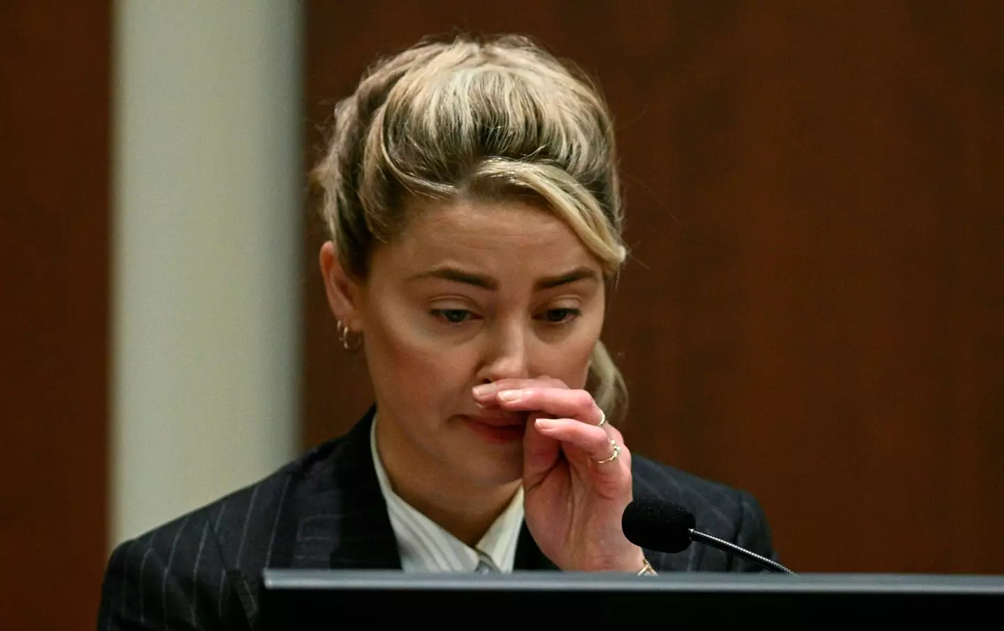 In a pre-recorded testimony, Kristina Sexton said she could tell when the actress was genuinely crying (