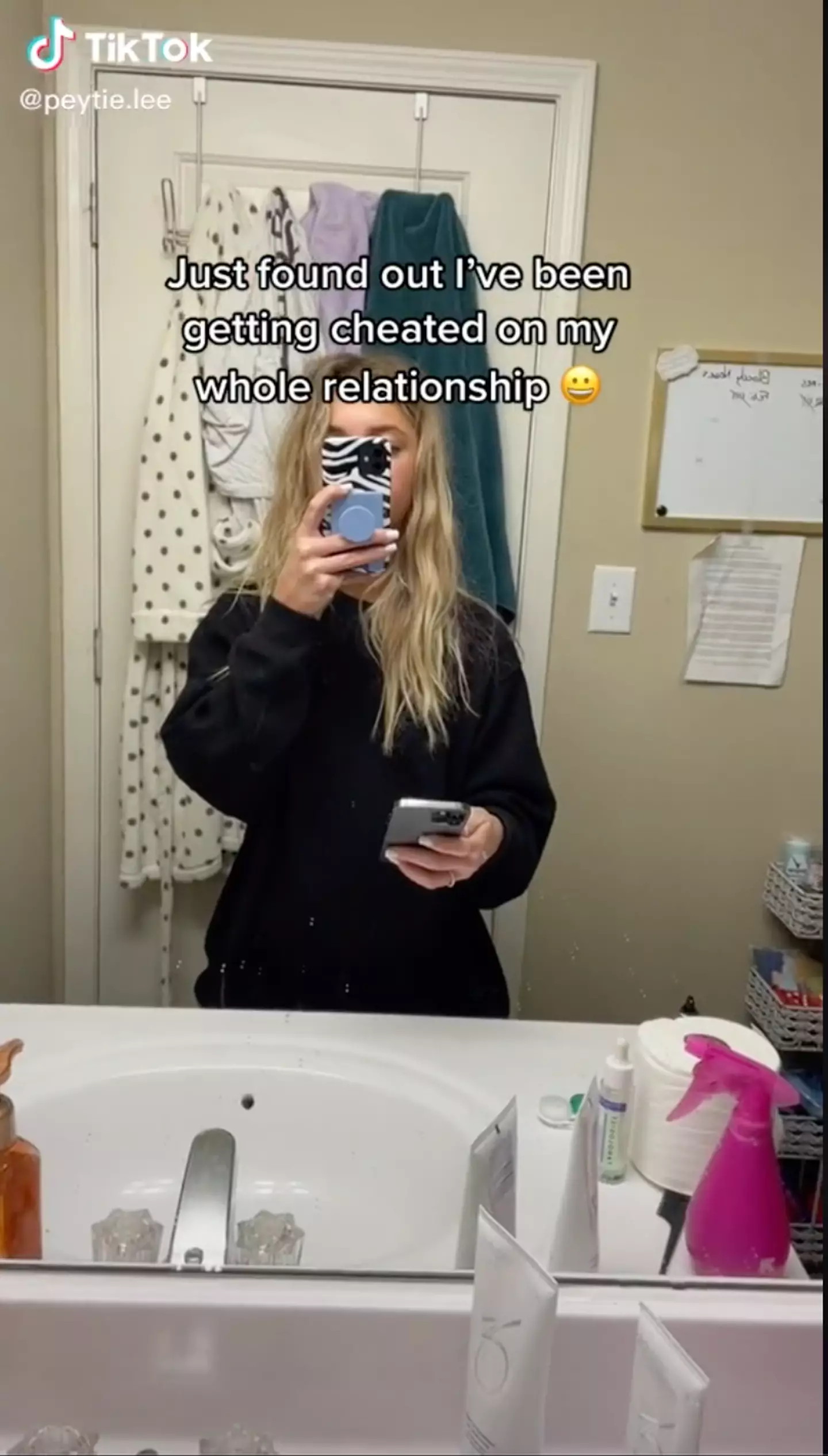 Peyton explained the situation (