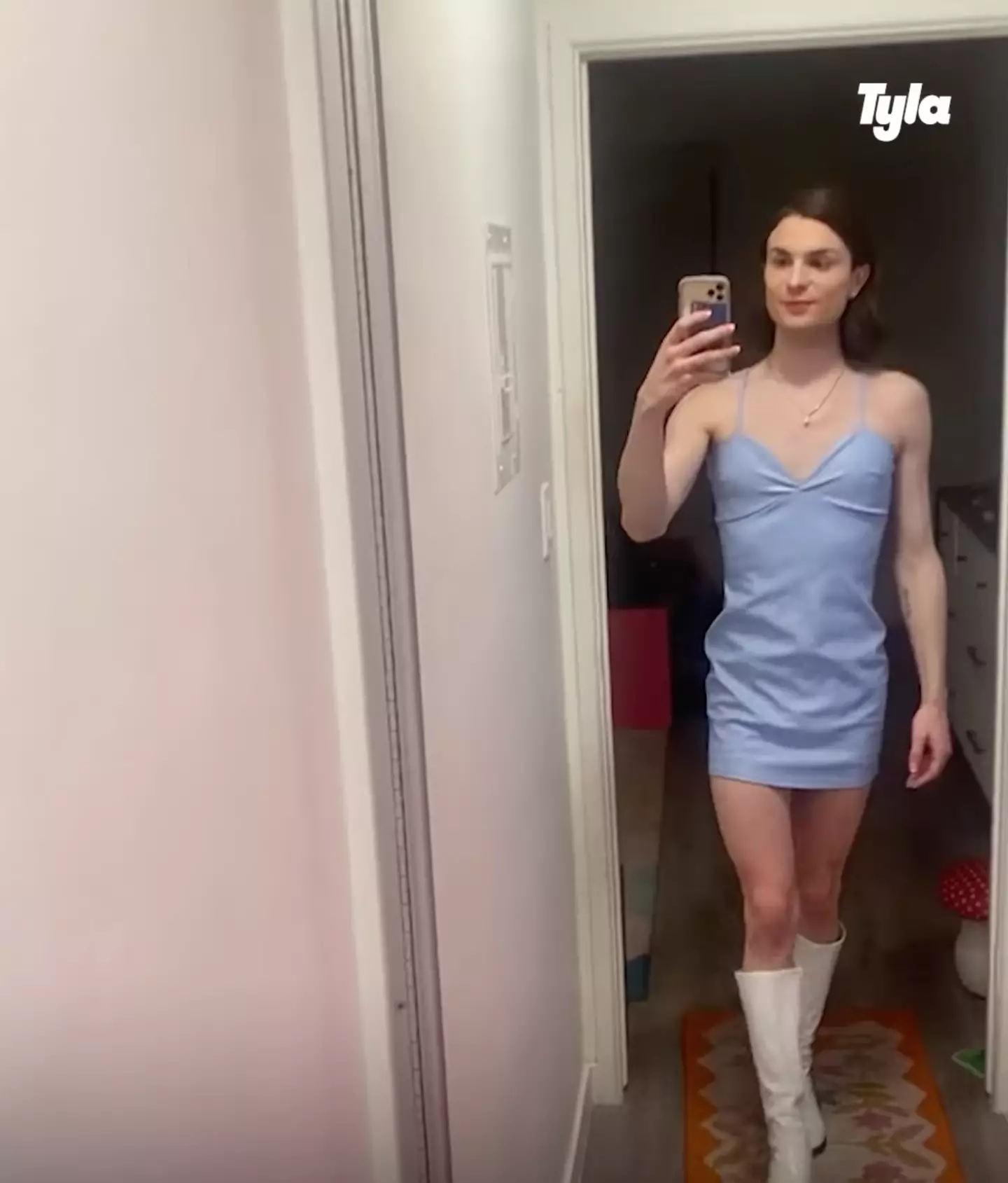 Dylan has shared footage of her transformation on TikTok.