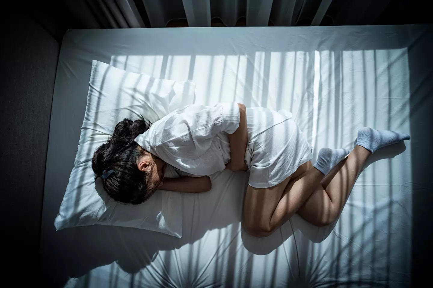 It has been suggested that painful periods may be eased by free bleeding. (Getty Stock Image)
