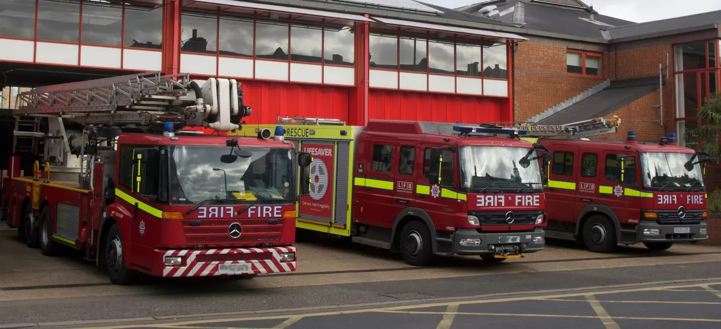 Firefighters found 'patches of smaller fires' in her home. (Getty stock images)