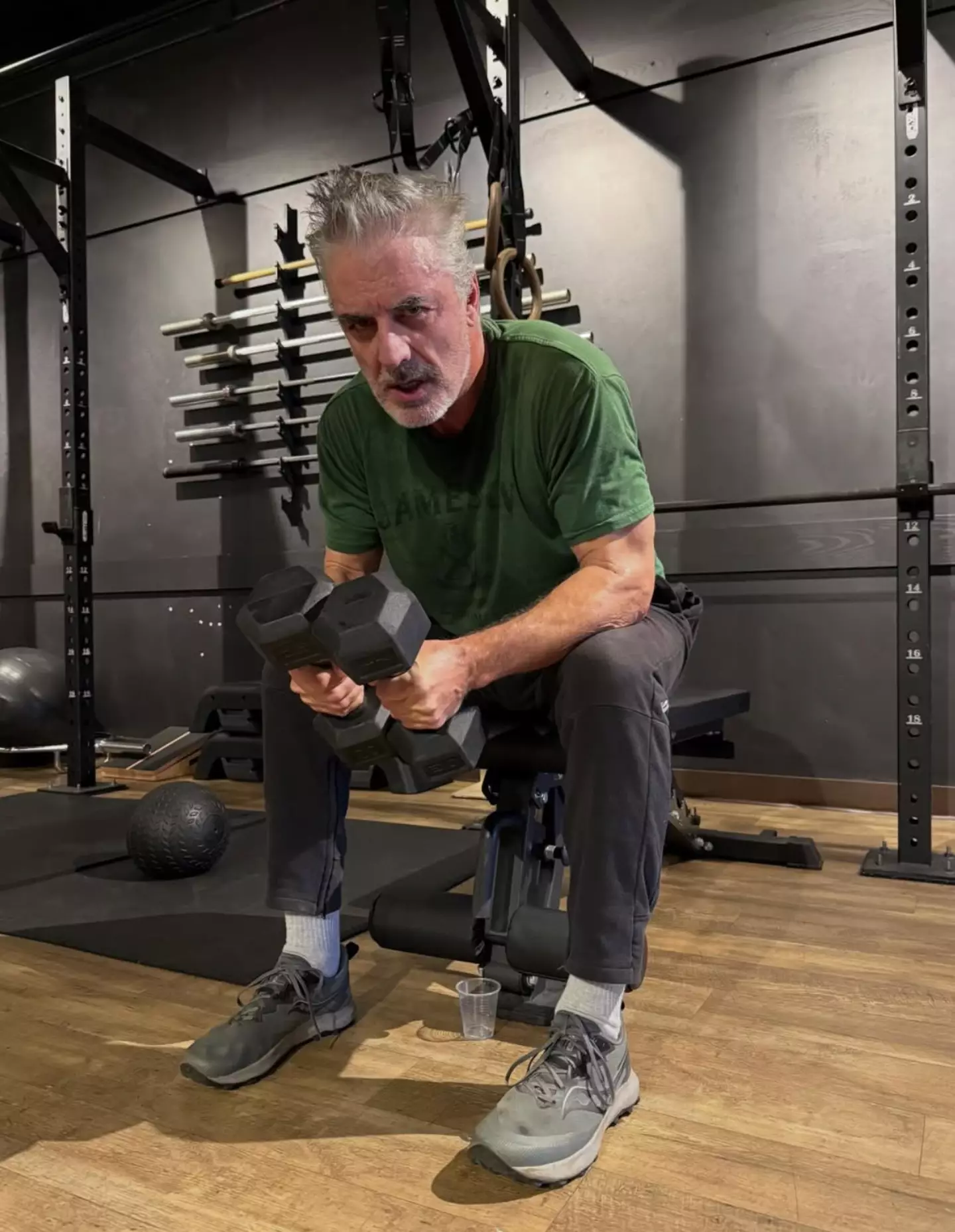 He made the comment underneath his latest Instagram post (Instagram/ChrisNothOfficial)