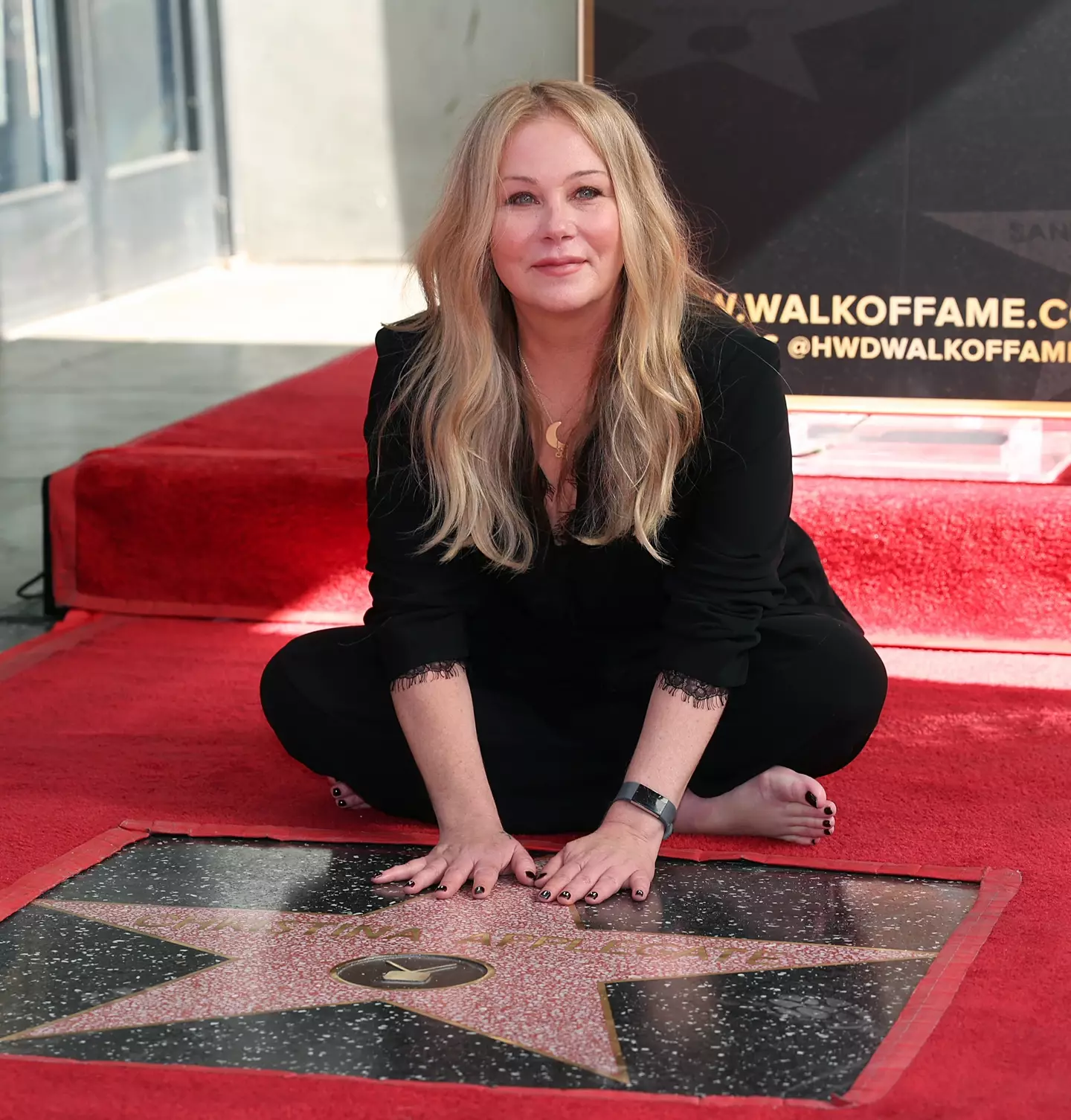 Christina Applegate has insisted she never takes off her beloved necklace (Phillip Faraone/Getty Images)