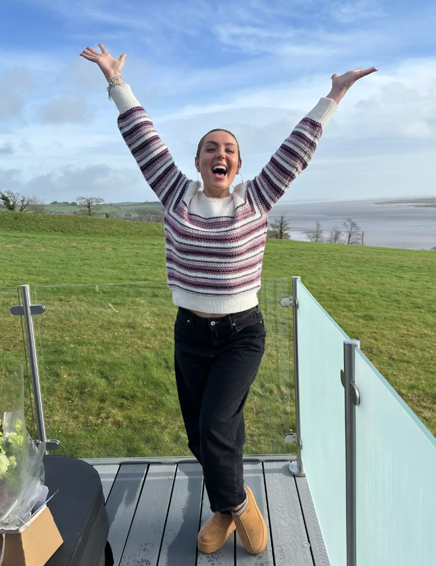 The dancer reveals there is 'no evidence of disease'.