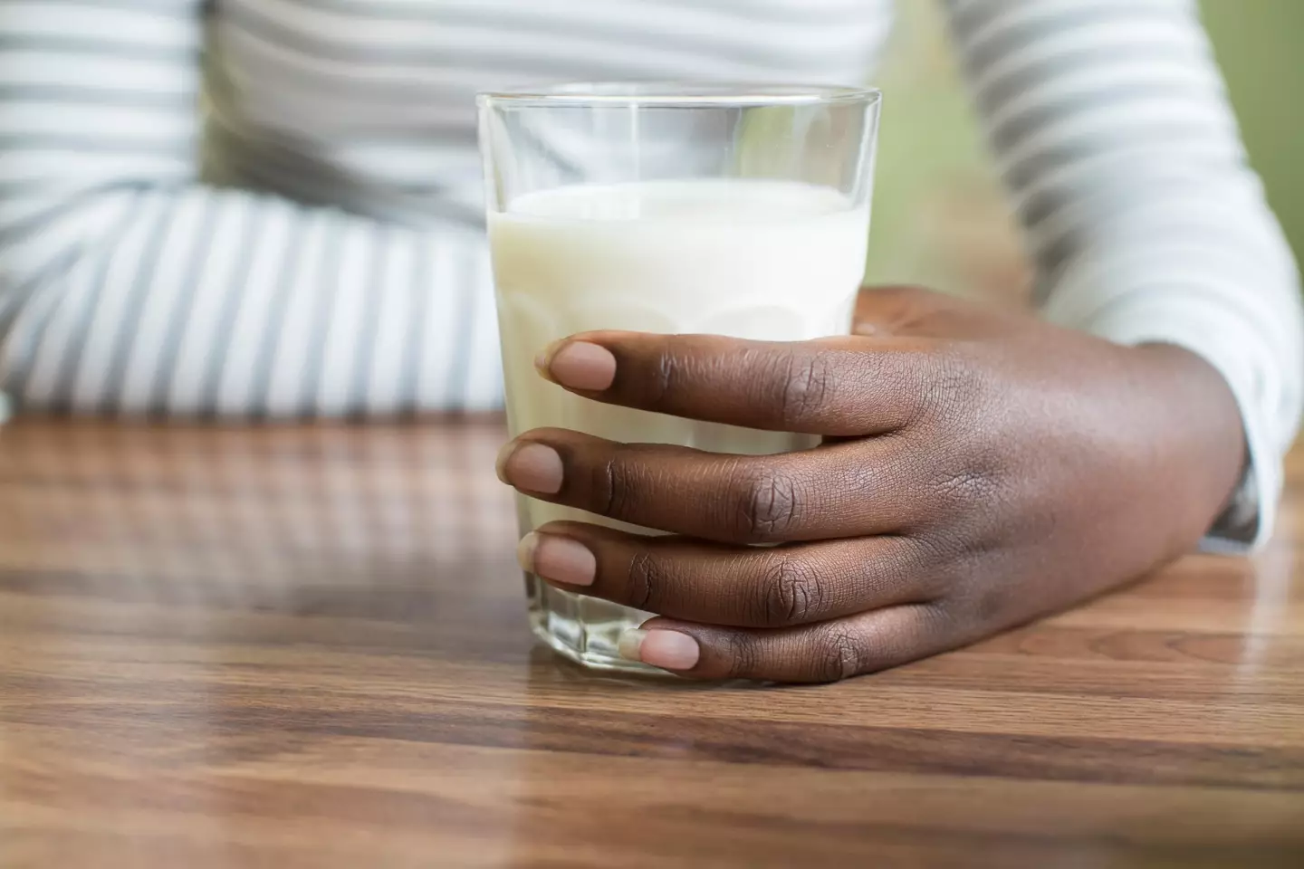 She also admitted to giving her a big glass of milk.