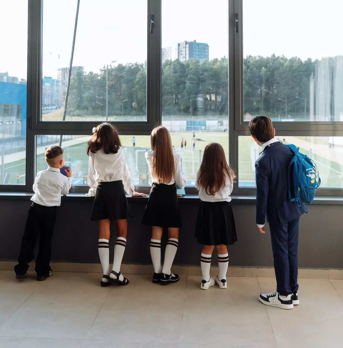 UK parents spend roughly £422 a year on secondary school uniforms and £287 for primary school uniforms.