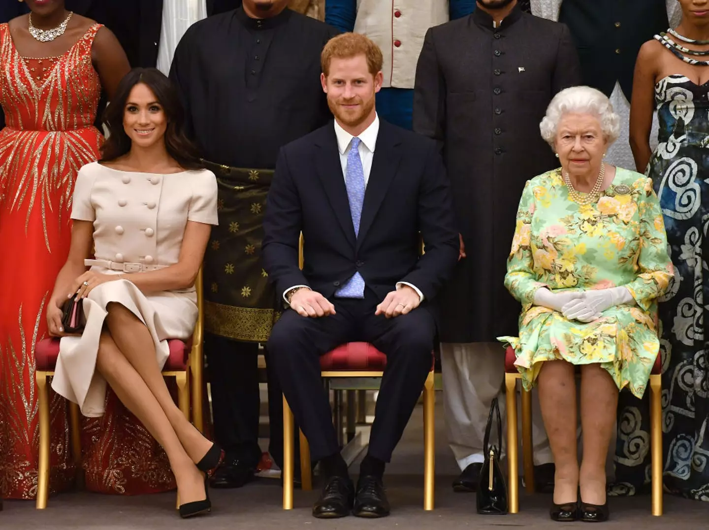 Harry and Meghan have responded to claims the Queen was furious about them using her nickname (John Stillwell - WPA Pool/Getty Images)