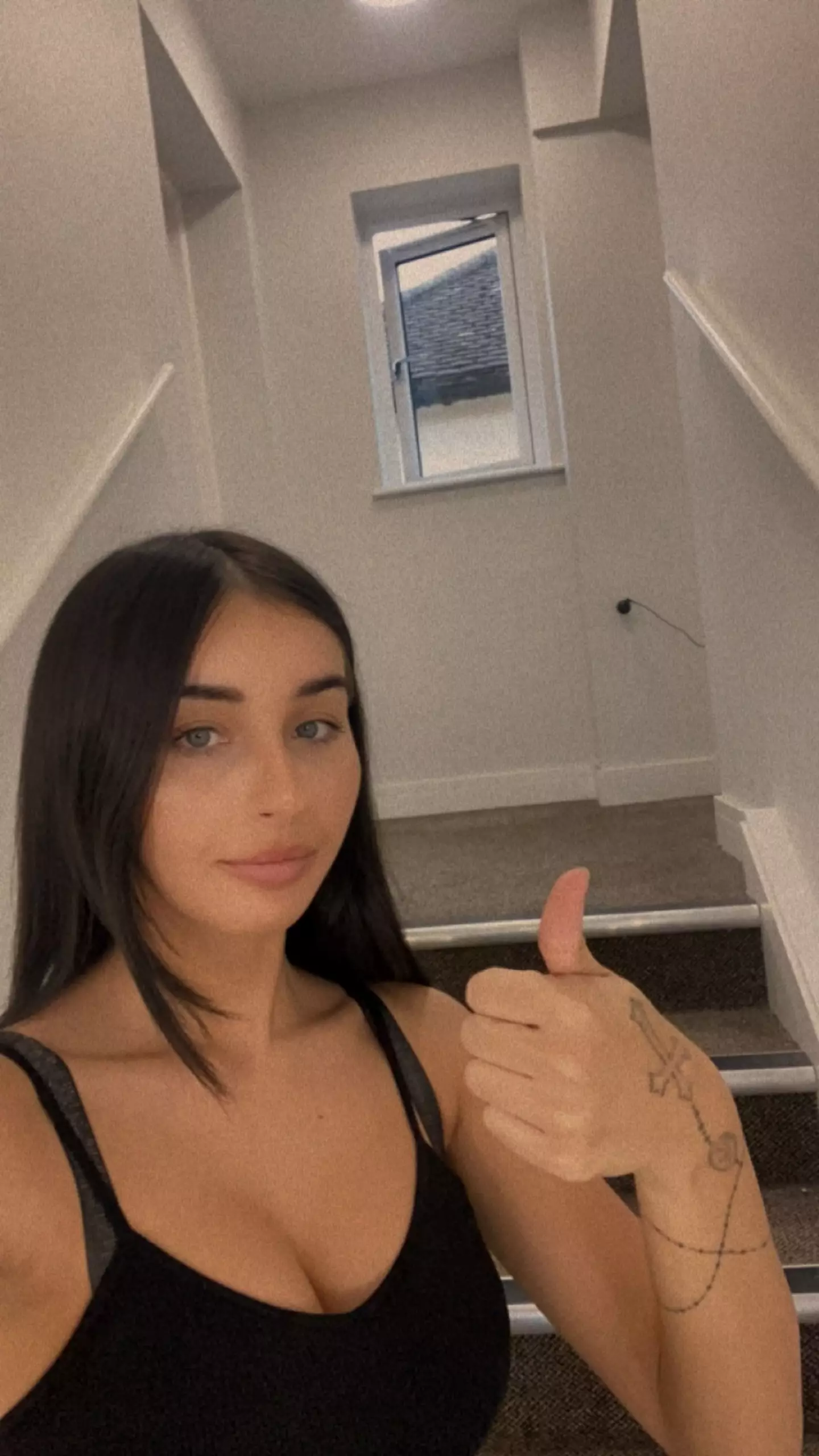 Samantha claimed that a camera had been placed in the hallway facing the doorway of her flat.