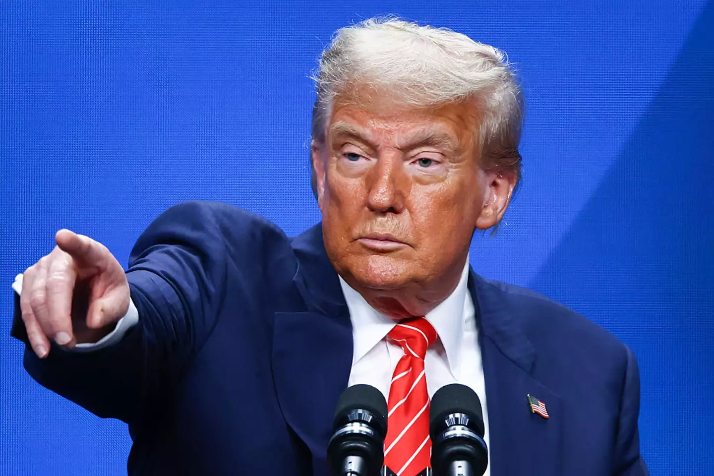 Trump signed the order earlier this year (NurPhoto / Contributor / Getty Images)