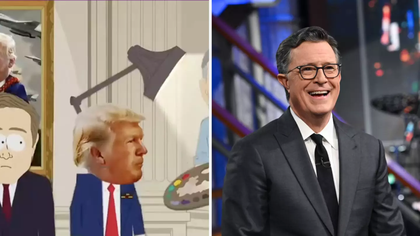 Savage new South Park episode just ignited major conspiracy theory about Donald Trump and Stephen Colbert