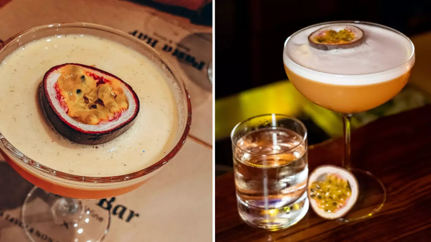 People only just realising how you should actually drink a pornstar martini