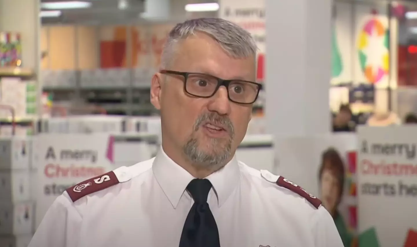 Warren Elliott from the Salvation Army.