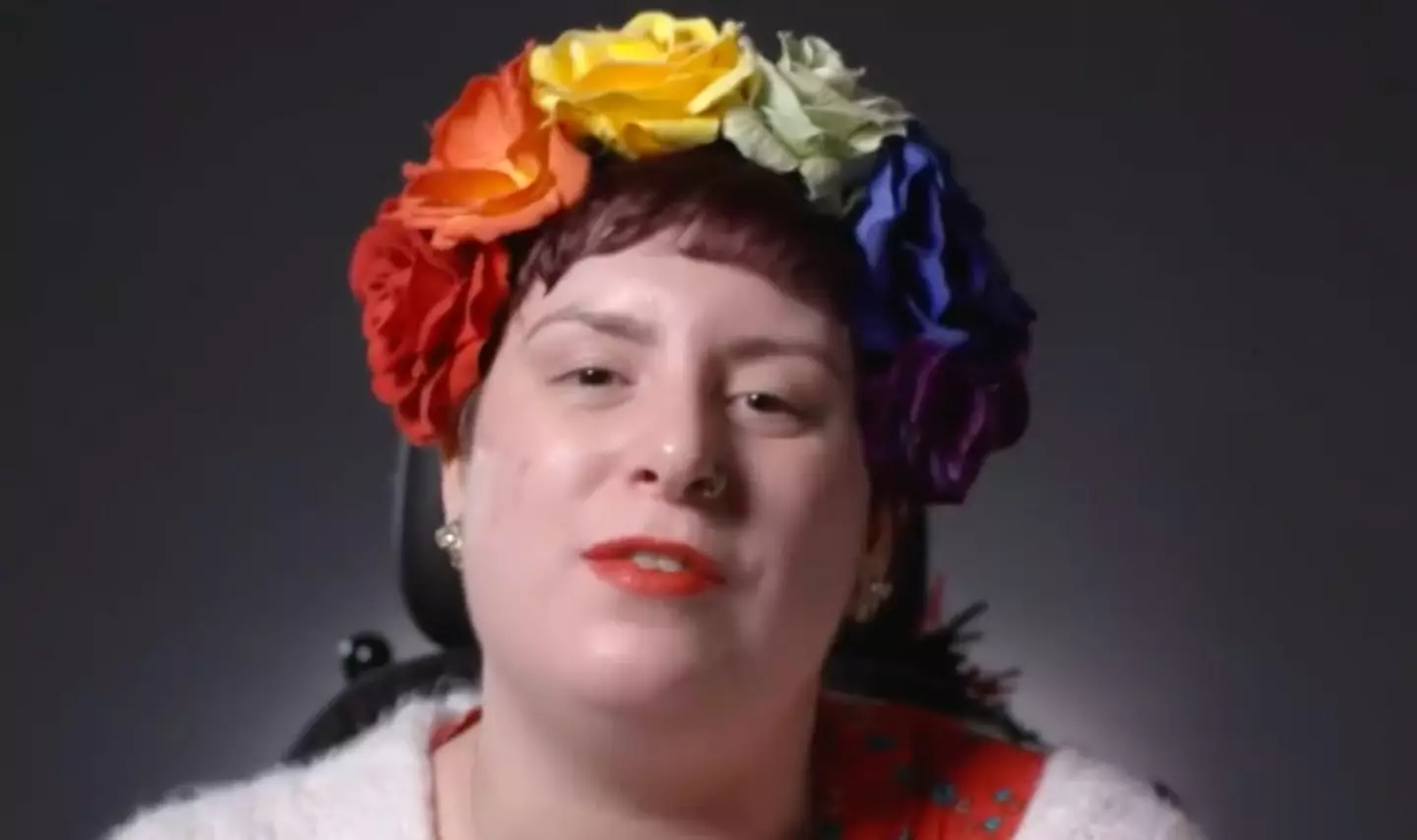 Amy-Claire is known as 'The Incurable Optimist'. (BBC Wales)